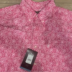 ARIAT MENS BUTTON DOWN LARGE